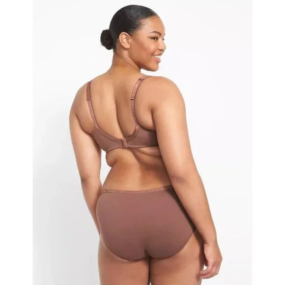 Lane Bryant Cacique Cotton Lightly Lined T-Shirt Bra 34F - Picture 2 of 4